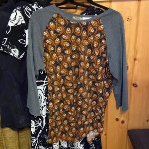 l lularoe lion shirt